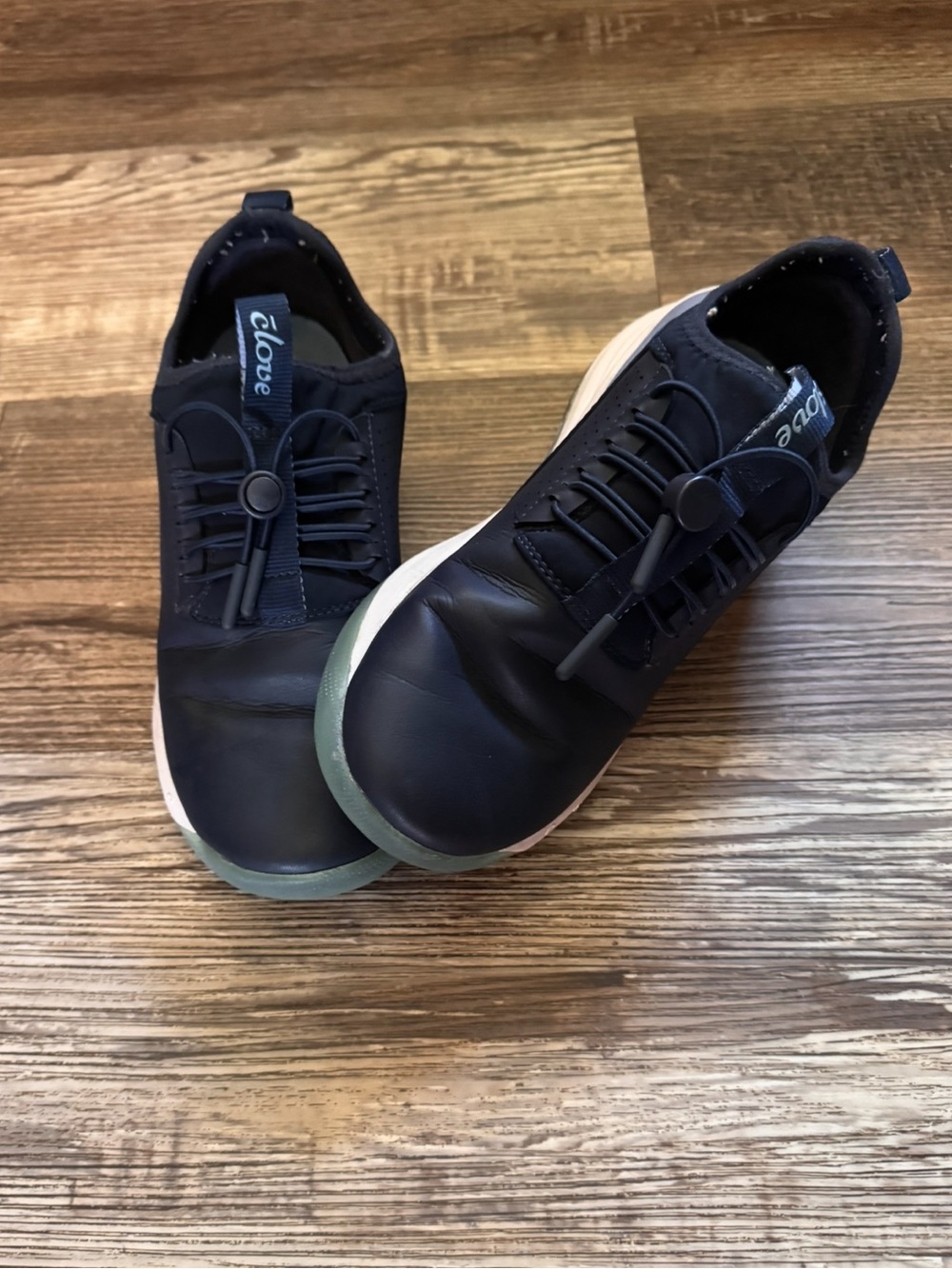 Clove Navy Drawstring Comfort Nursing Shoes